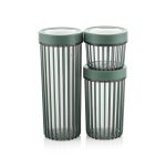 3 PCS Linea Yuvarlak Saklama Kabı Set - Görsel 6