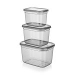 3PCS Peggy Derin Saklama Kabı Set