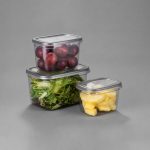 3PCS Peggy Derin Saklama Kabı Set - Görsel 4