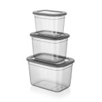 3 PCS Poli Derin Saklama Kabı Set